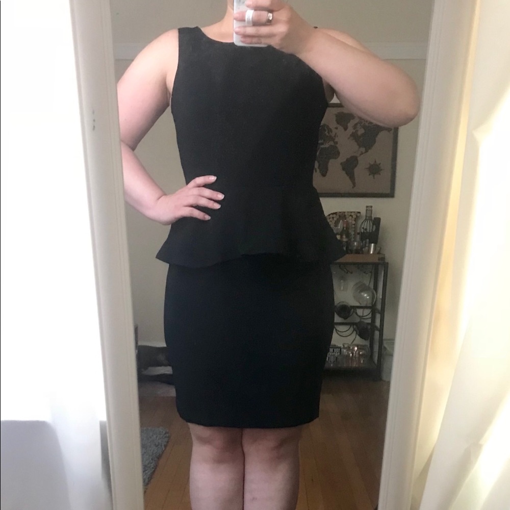 NWT Banana Republic peplum dress